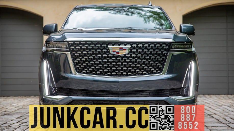 2021 Cadillac Escalade 600 Front, Steel Blue