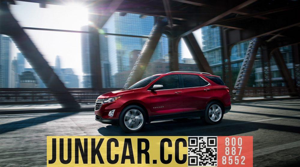 2019 Chevrolet Equinox Premier driving on a bridge