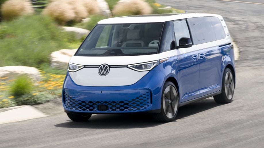 Front view of the 2025 Volkswagen ID.blue buzz