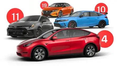 Best selling cars of 2024